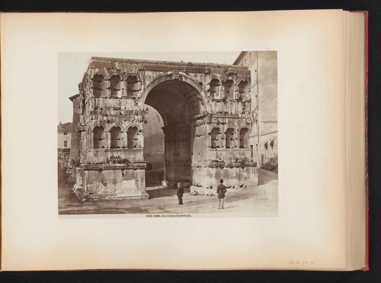 Arco de Jano em Roma, Itália
Ciganos. Arco di Giano quadrifronte (título sobre o objecto) de Giacomo Brogi
