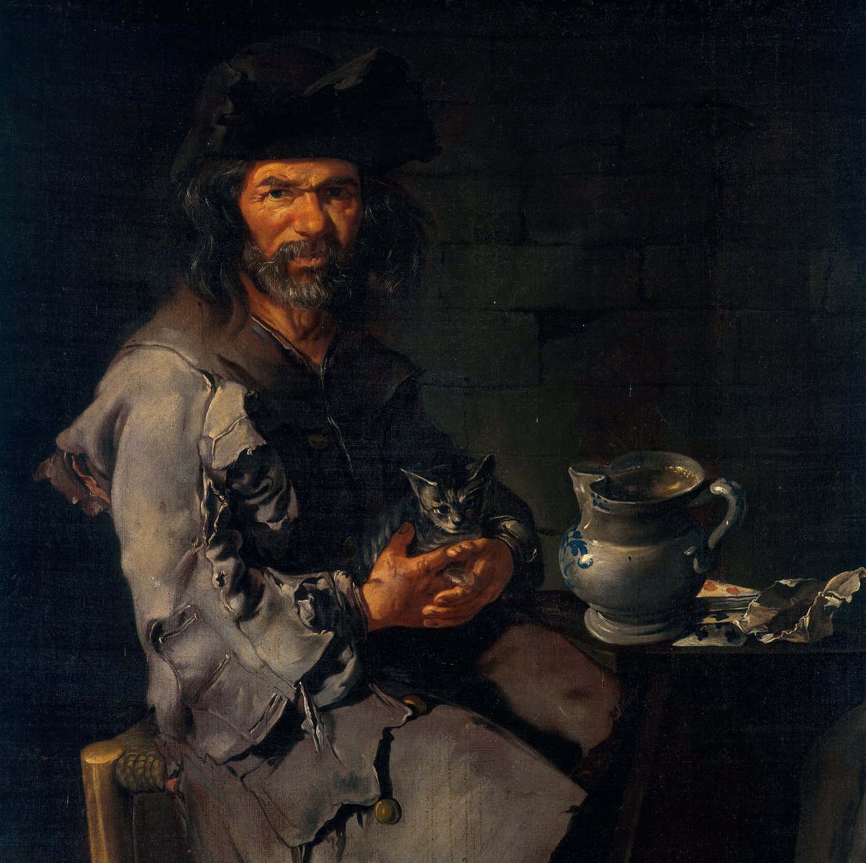 Dois mendigos de Giacomo Ceruti