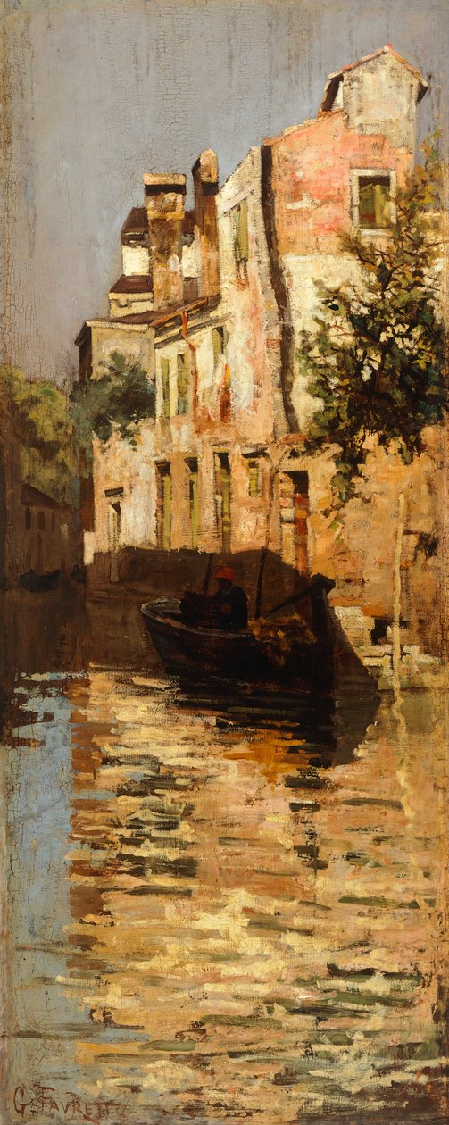 Painel de uma Tela (pintura) de Giacomo Favretto