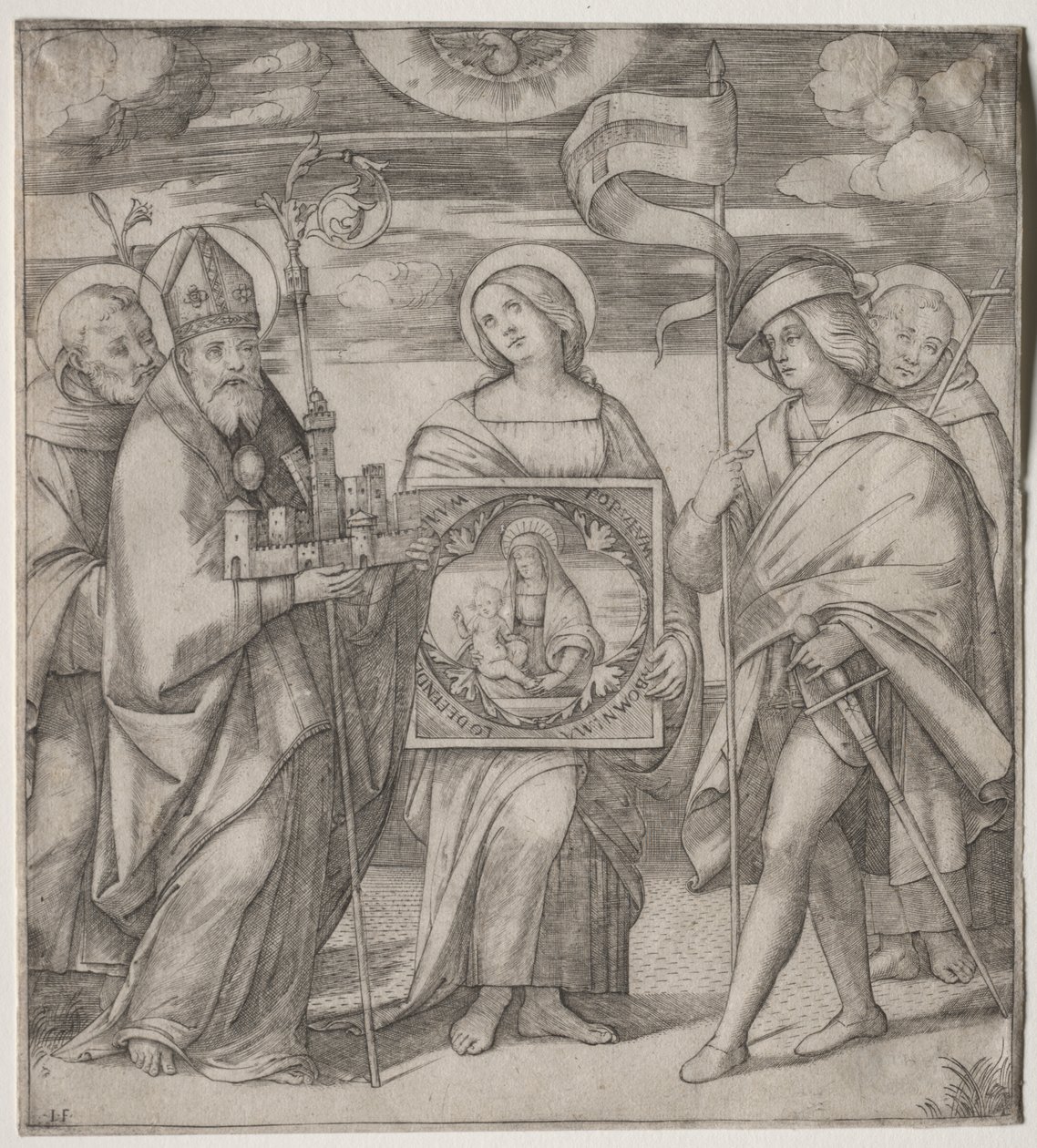 Padroeiros de Bolonha de Giacomo Francia