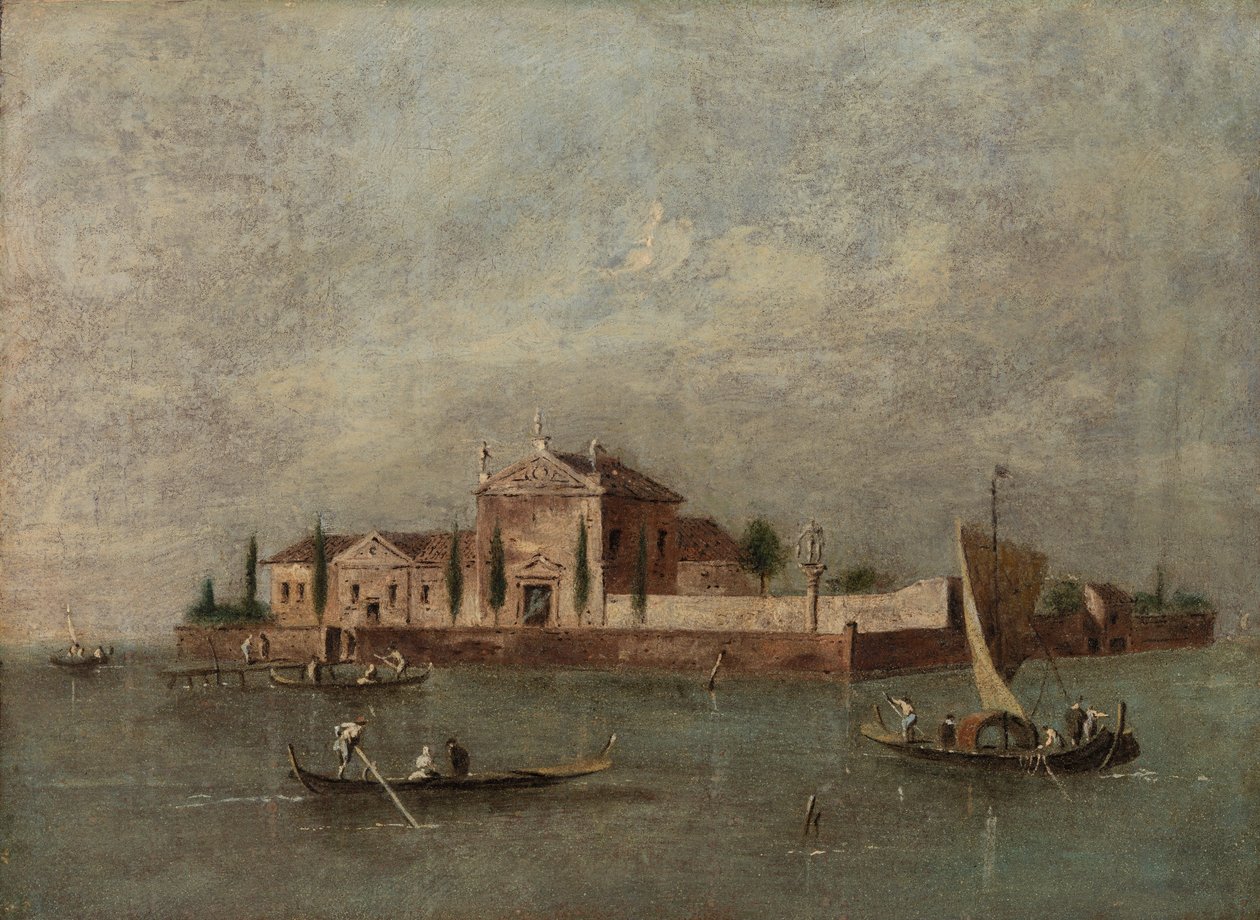 Ilha da Santíssima Virgem do Rosário de Giacomo Guardi