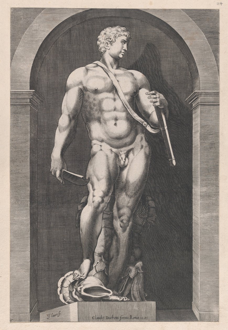 Espelho da magnificência romana: Perseu, final do século XVI., final do século XVI. de Giacomo Lauri