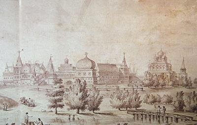 O Palácio em Kolomenskoye de Giacomo Quarenghi