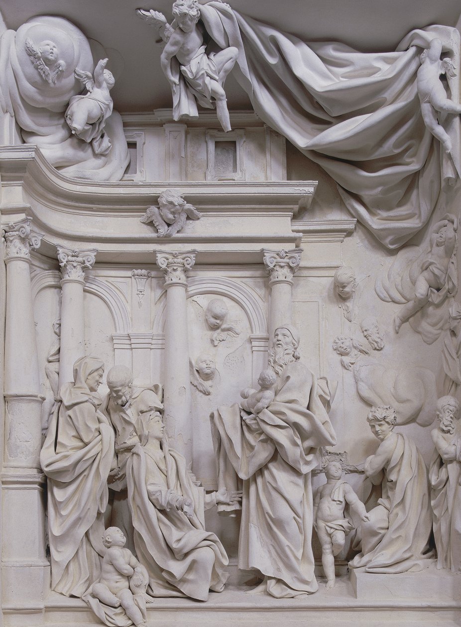 Apresentação no templo (gesso) de Giacomo Serpotta