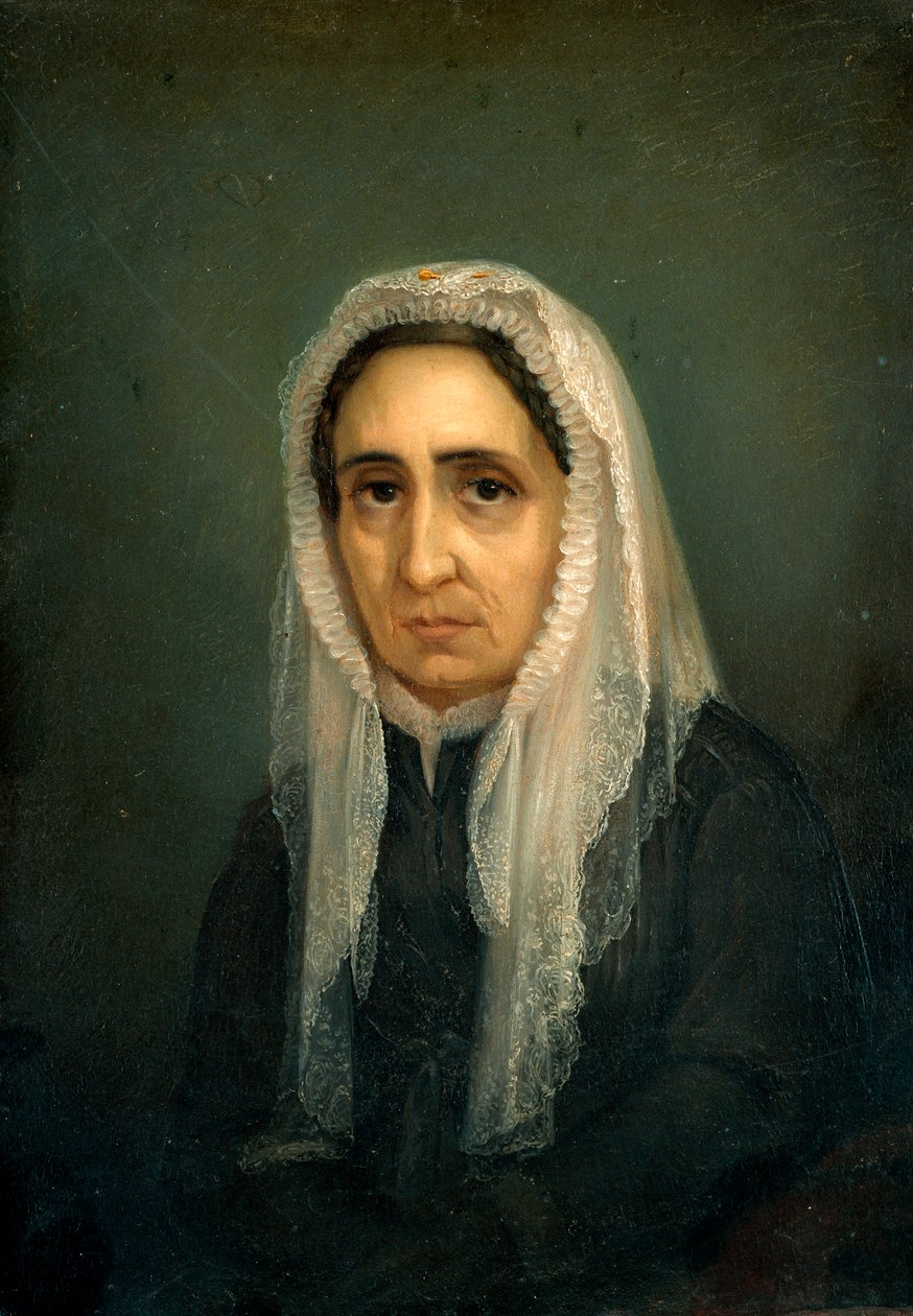 Retrato de Maria Mazzini Pintura de Giacomo Ulisse Borzino (século XIX) Genes, Museo del Risorgimento de Giacomo Ulisse Borzino