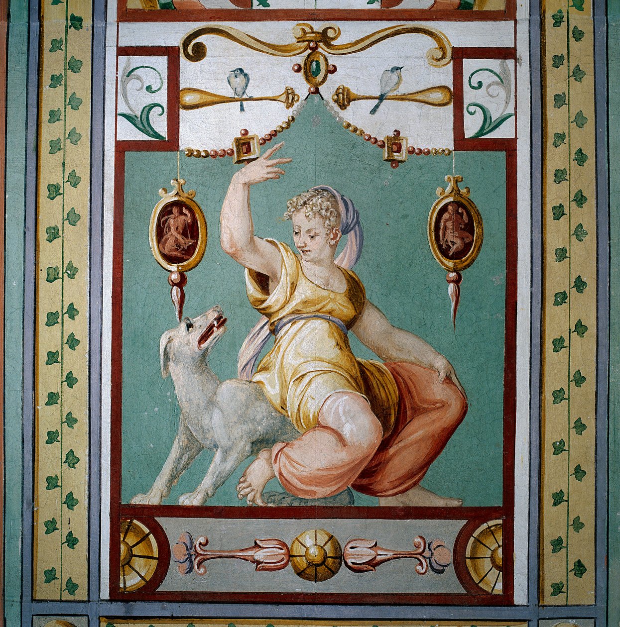 Alegoria da Fidelidade (fresco) de Giallo Fiorentino