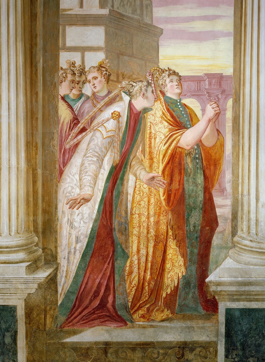 Sophonisba em lágrimas de Giambattista Zelotti