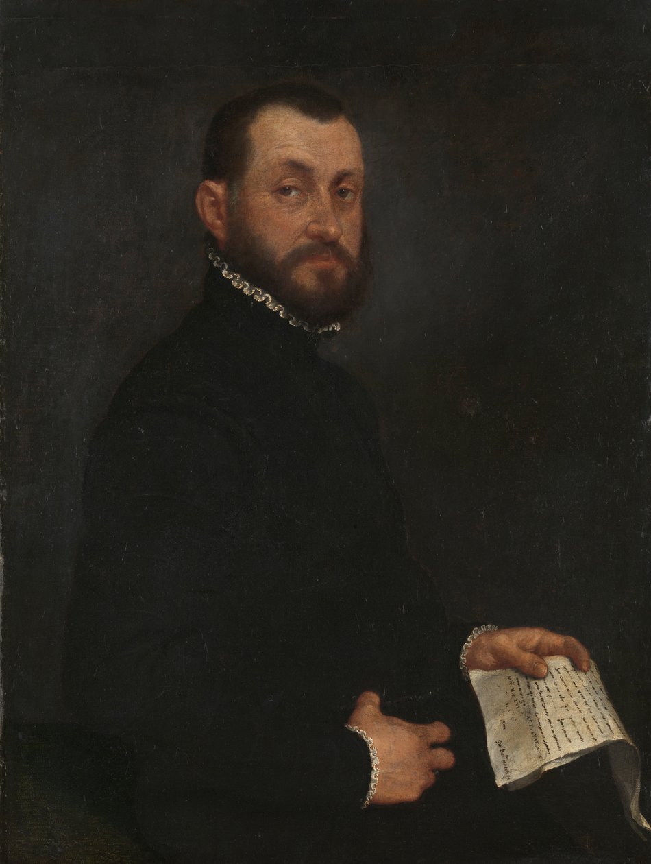 Retrato de um homem de Giambattista Moroni
