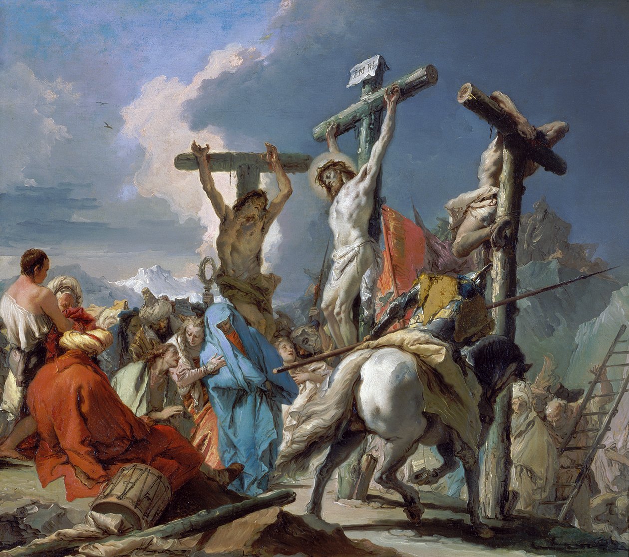 A Crucificação de Giambattista Tiepolo