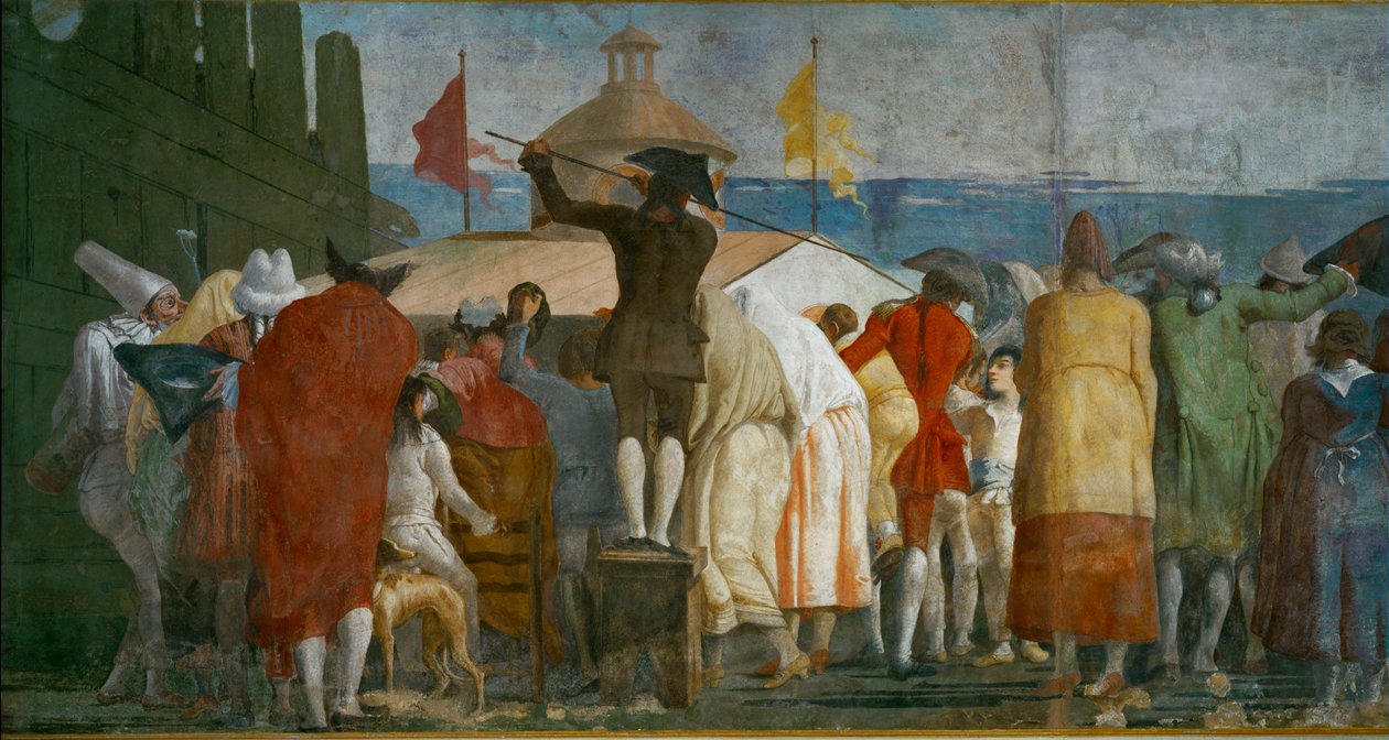 O Novo Mundo de Giambattista & Tiepolo Giandomenico (1727-1804) Tiepolo