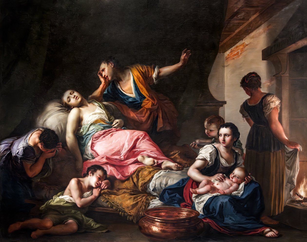 A morte de Rachel de Giambettino Cignaroli