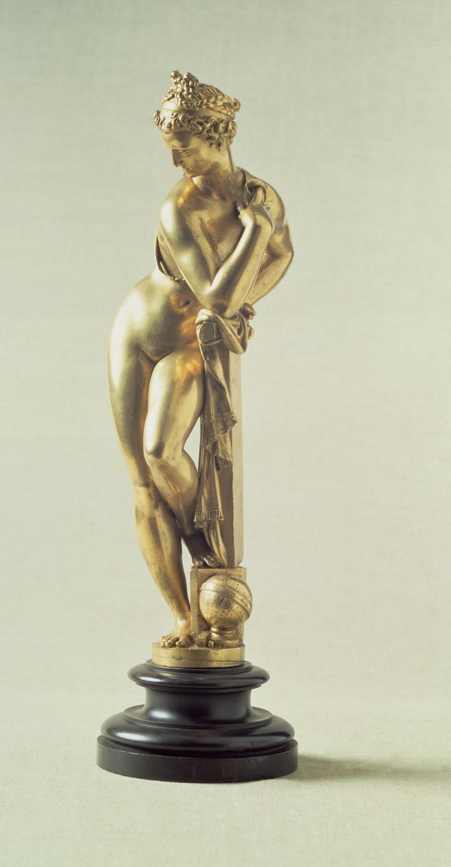 Astronomia, representada por uma figura feminina nua de Giambologna
