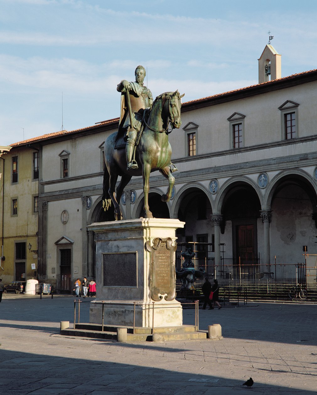 Estátua Equestre do Grão-Duque Ferdinando, 1608 (bronze) de Giambologna