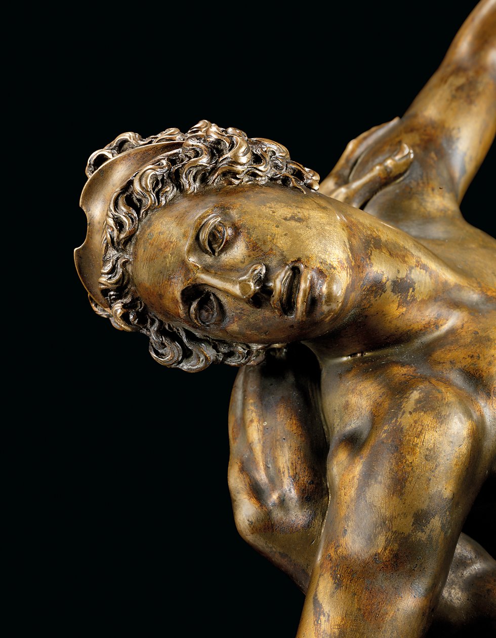 Um grupo de bronze do Estupro de uma Sabina, Florença, c.1587-98 de Giambologna
