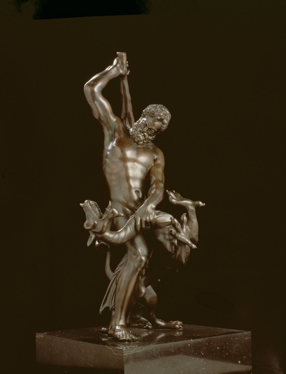 Hércules e a Hidra (bronze) de Giambologna