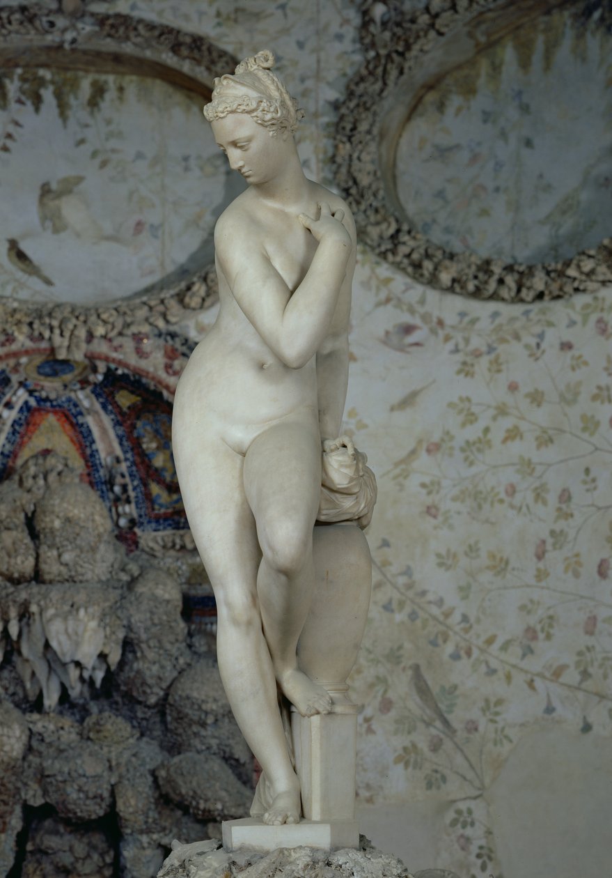 Vênus saindo de seu banho, 1573 (mármore) de Giambologna