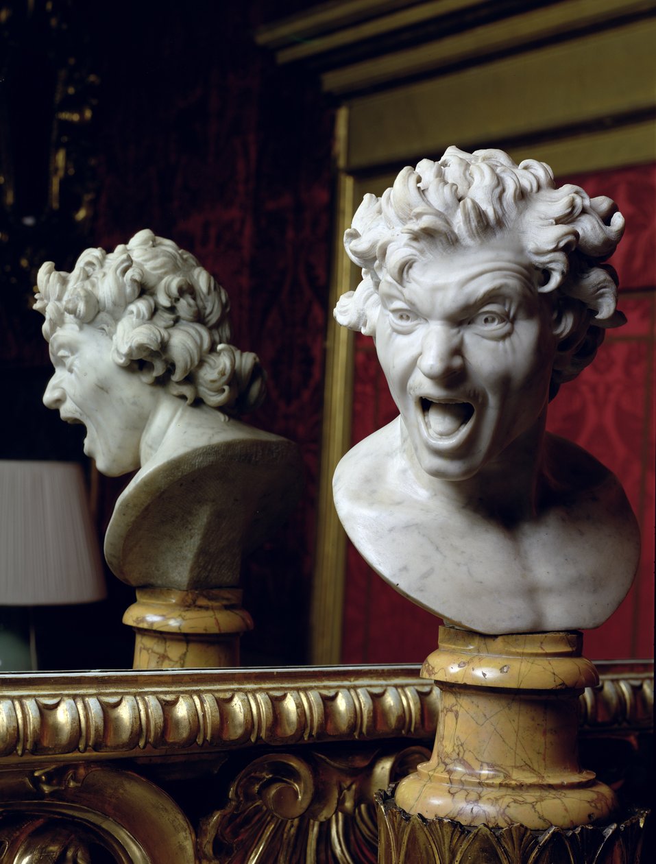 "Alma Negada" (Alma Condenada) (mármore) de Gian Lorenzo Bernini