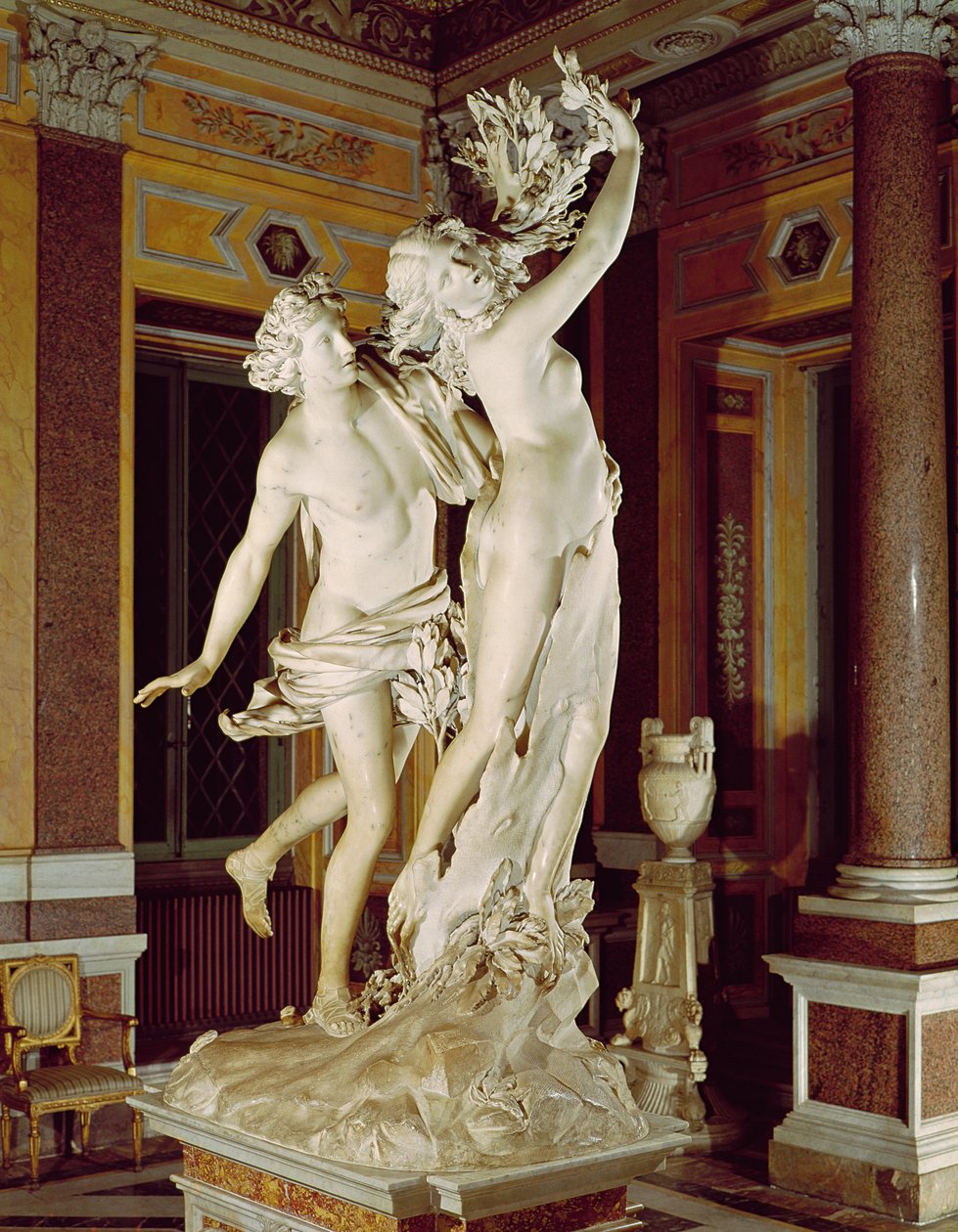 Apolo e Daphne, 1622-25 (mármore) de Gian Lorenzo Bernini