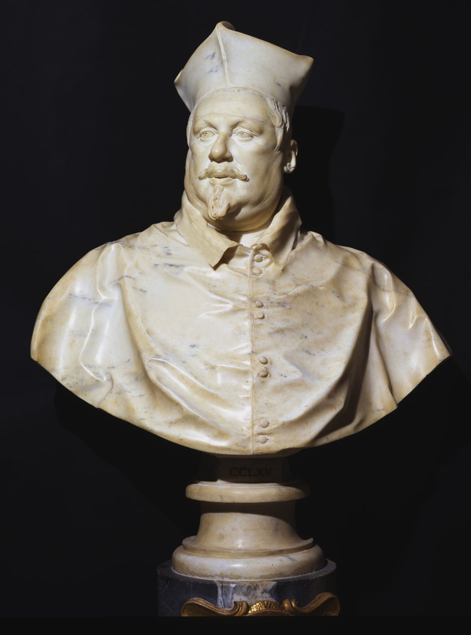 Scipione Borghese, 1632 (mármore) de Gian Lorenzo Bernini