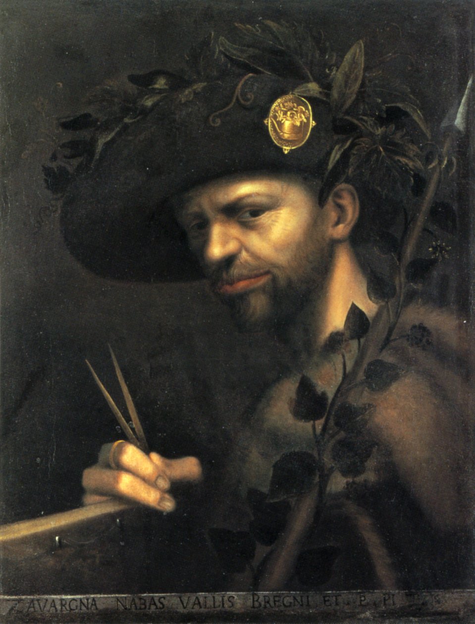 Auto-retrato de Gian Paolo Lomazzo