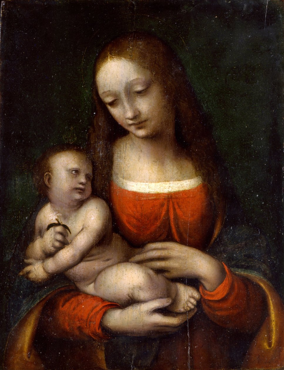 A Icosidodecaedro Virgem e Criança de Gian Pietro Rizzi
