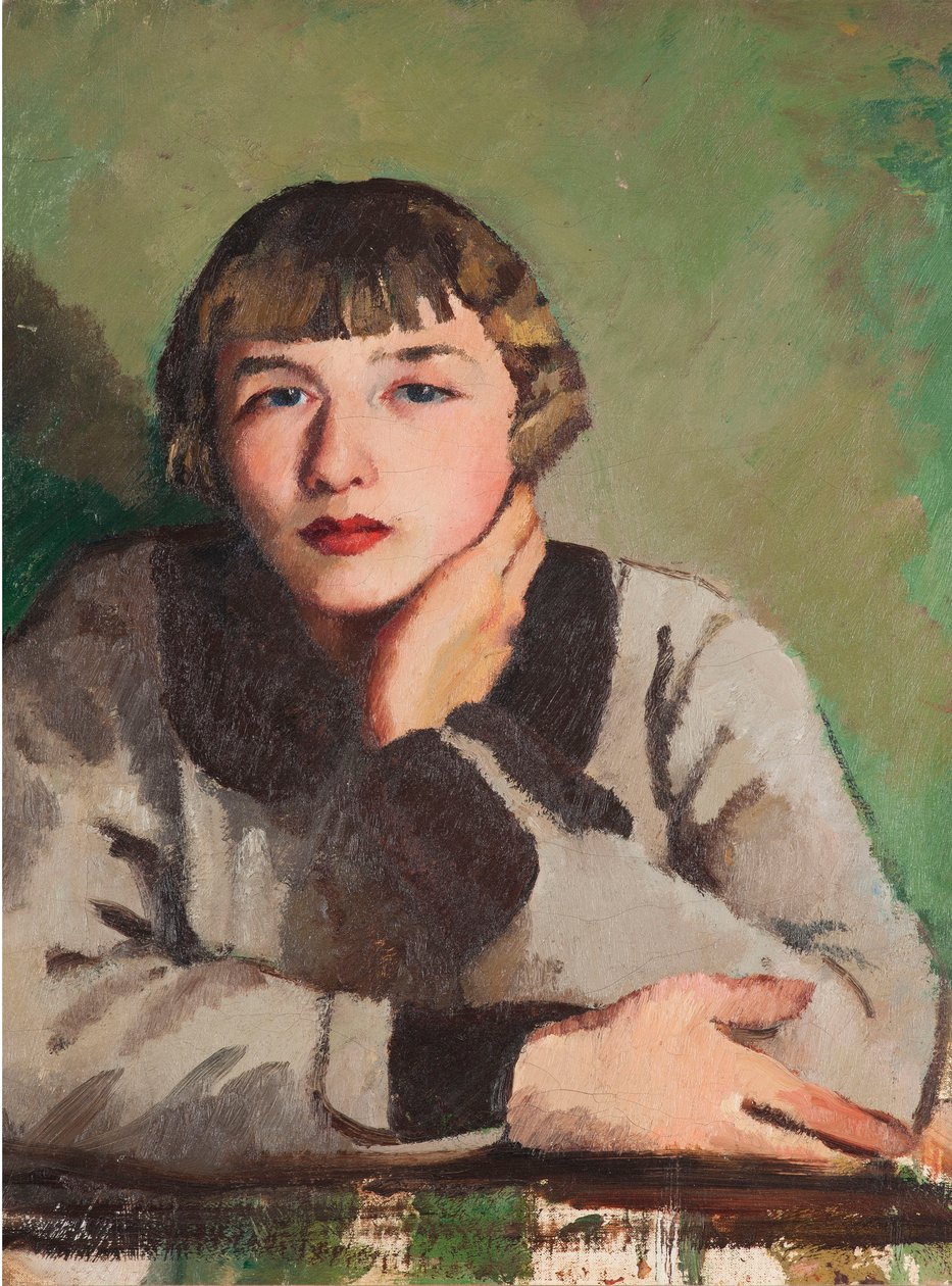 Moça, 1920-1925. de Gian Emilio Malerba
