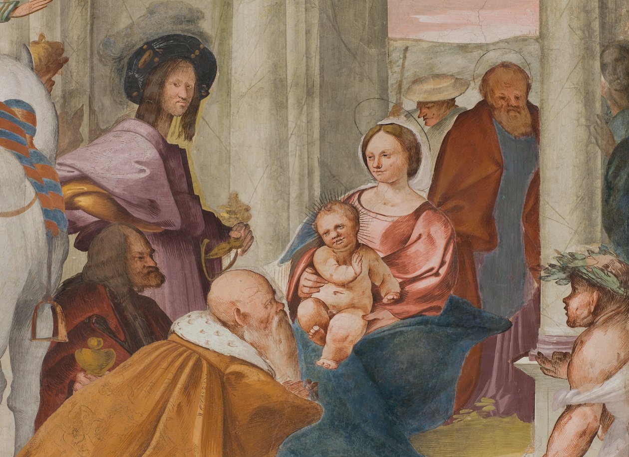 Gruta Central, Quinto Norte Espanhol, Adoração dos Reis Magos, Gian Francesco Bembo de Gian Francesco Bembo