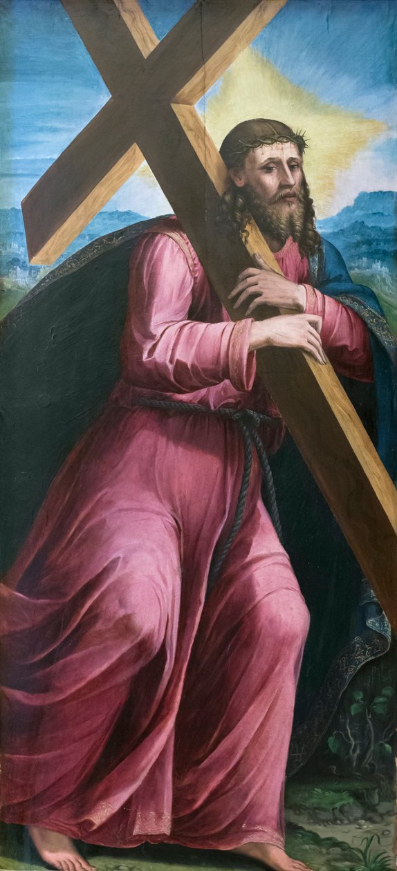 Cristo carregando a cruz de Gian Gheramo dalle Catene