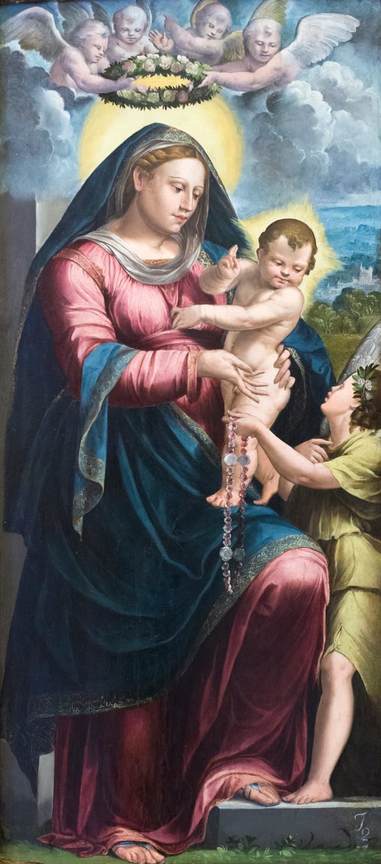 Nossa Senhora do Rosário de Gian Gheramo dalle Catene