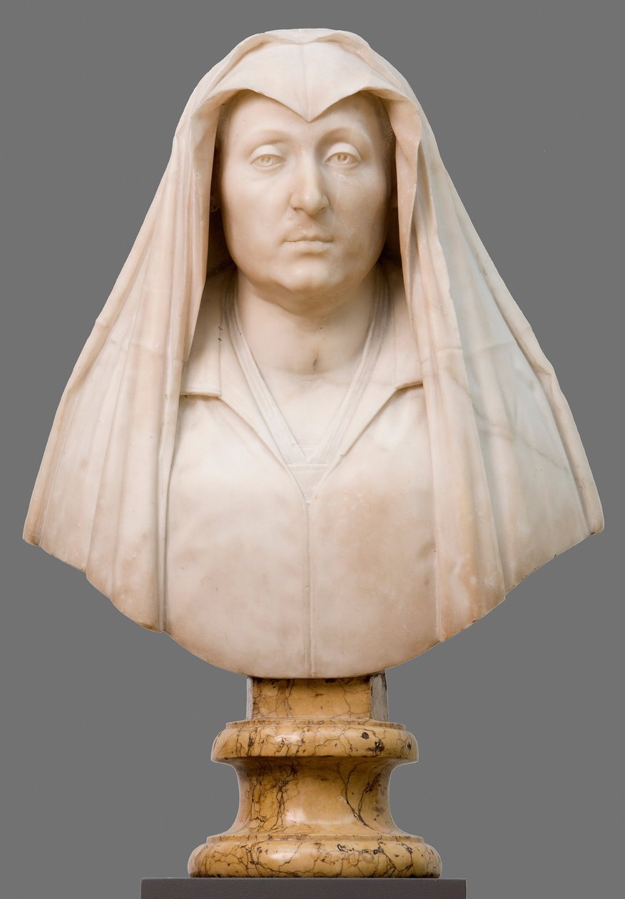 Busto de Camilla Barbadori, Mãe do Papa Urbano VIII Barberini, 1619 de Gian Lorenzo Bernini