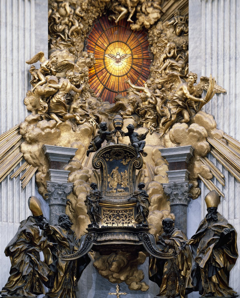 Cadeira de São Pedro de Gian Lorenzo Bernini