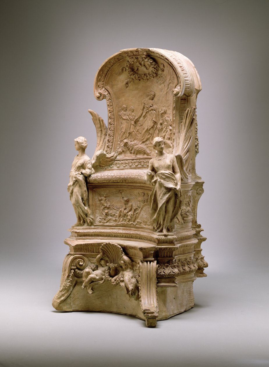 Presidente de São Pedro, 1658 (terracota) de Gian Lorenzo Bernini