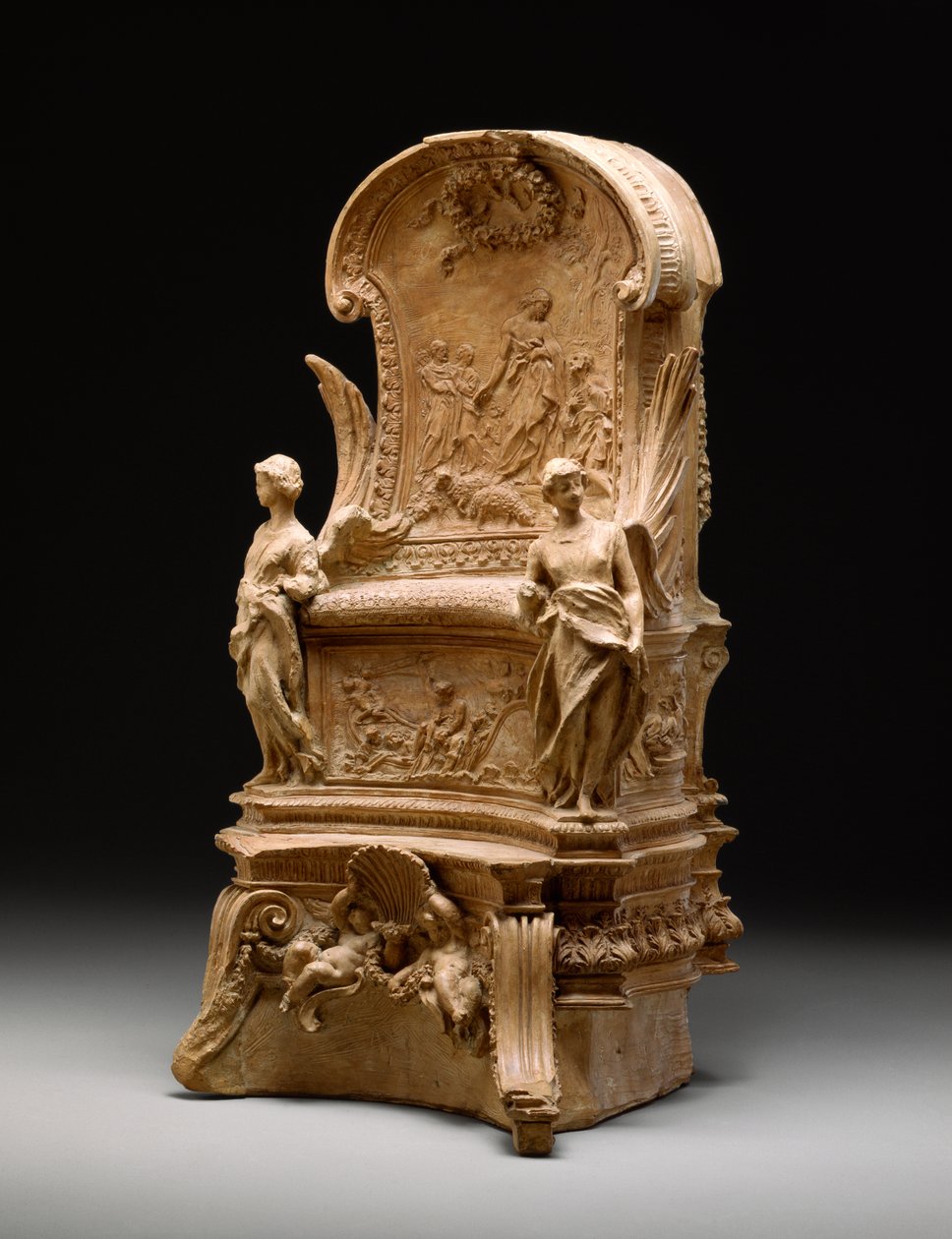 Presidente de São Pedro, 1658 (terracota) de Gian Lorenzo Bernini