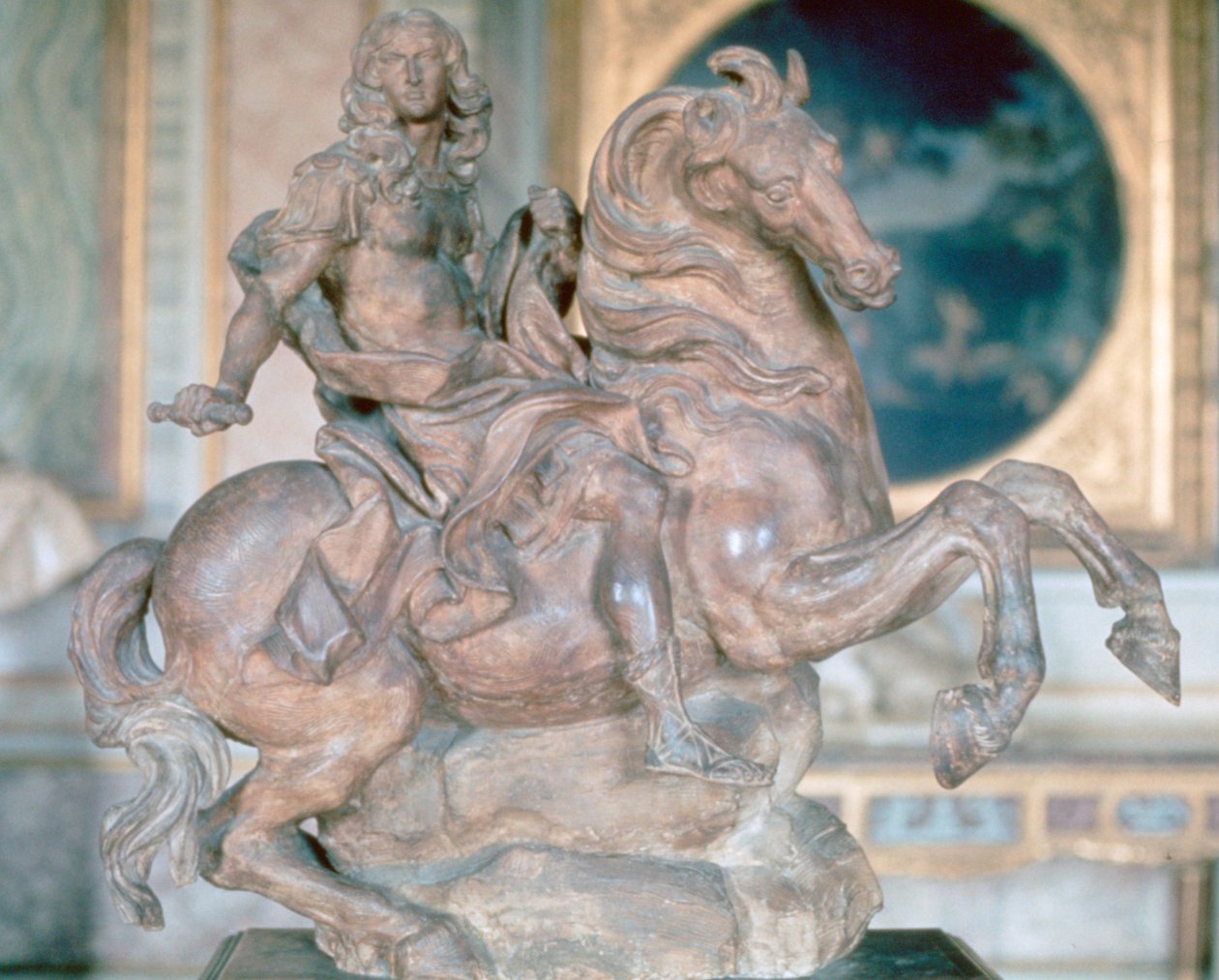 Estátua Equestre do Rei Luís XIV, 1670 de Gian Lorenzo Bernini