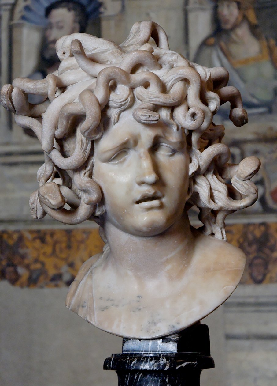 Chefe da Medusa, 1630 de Gian Lorenzo Bernini