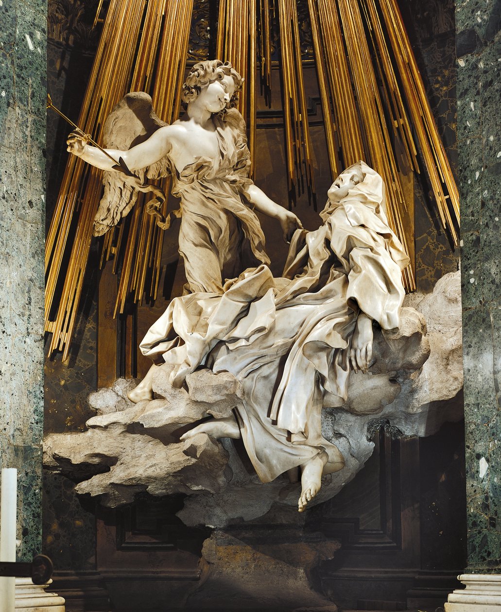 Itália, Roma, Igreja de Santa Maria della Vittoria, Ecstasy de Santa Teresa de Ávila de Gian Lorenzo Bernini