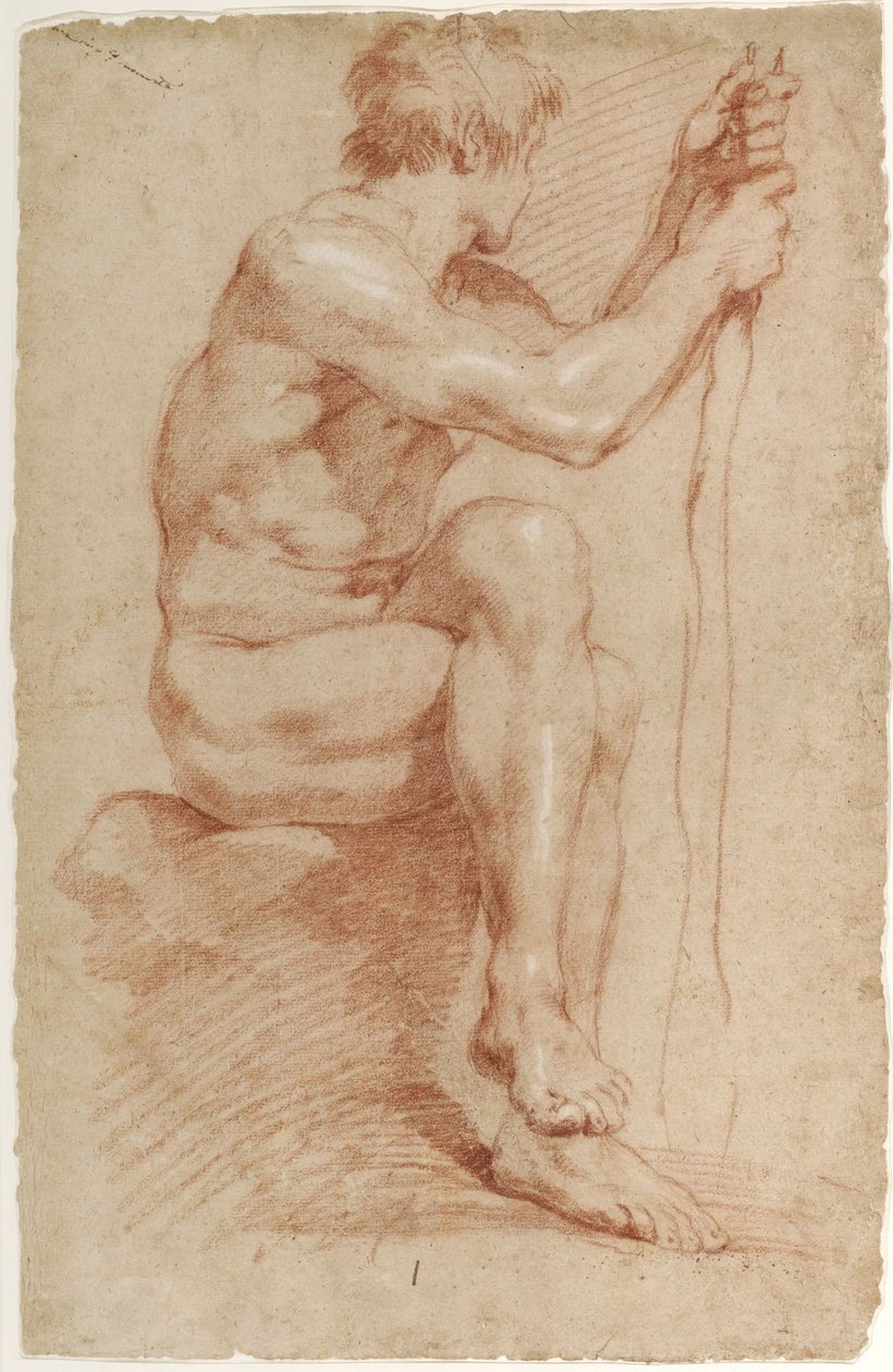 Nu masculino sentado de Gian Lorenzo Bernini