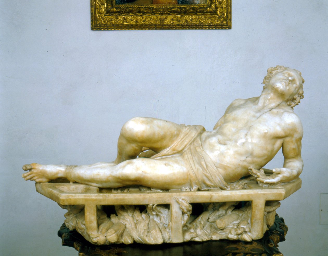 São Lourenço na grelha, 1617 (mármore) de Gian Lorenzo Bernini