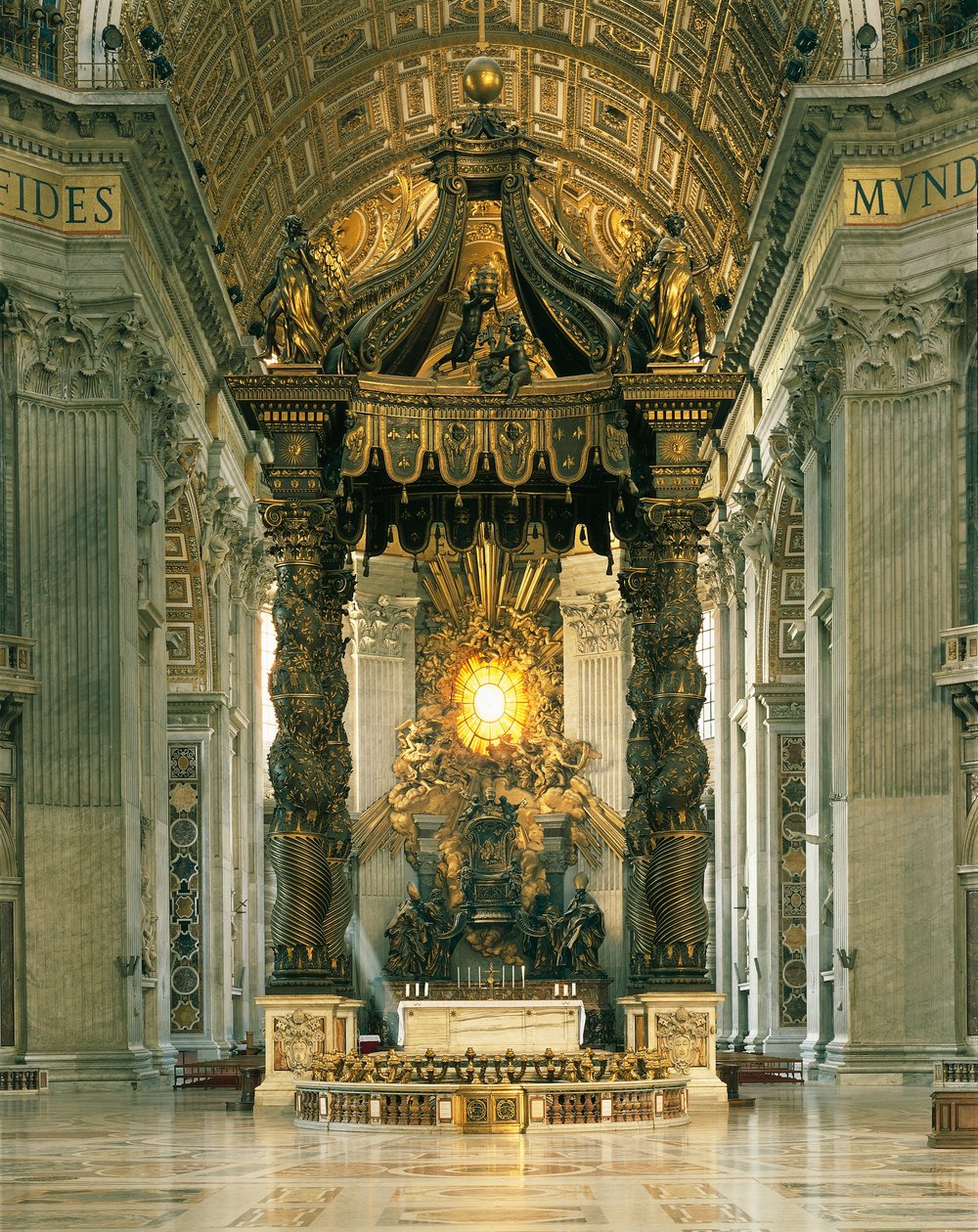 Canopy de São Pedro (Baldacchino) de Gian Lorenzo Bernini