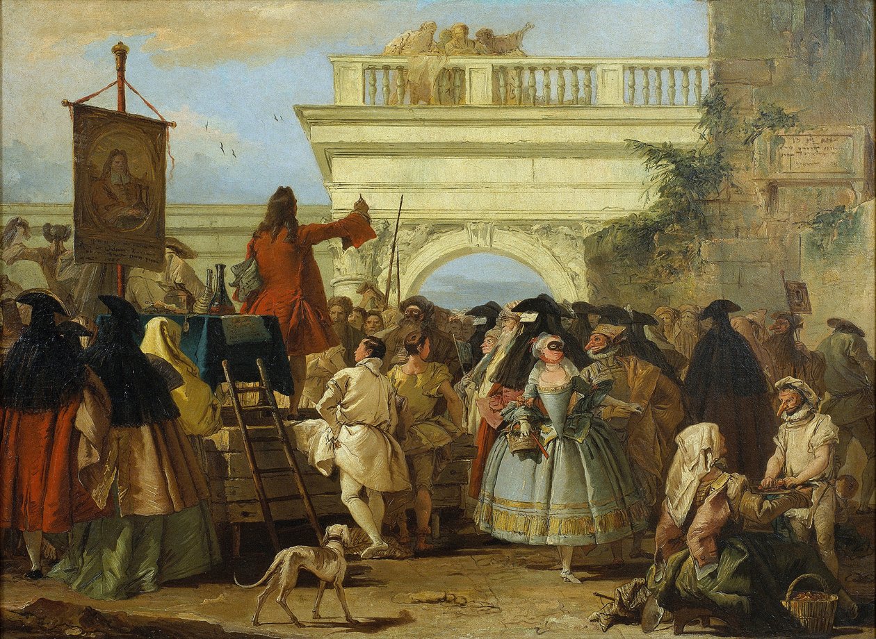 The Charlatan de Giovanni Domenico Tiepolo