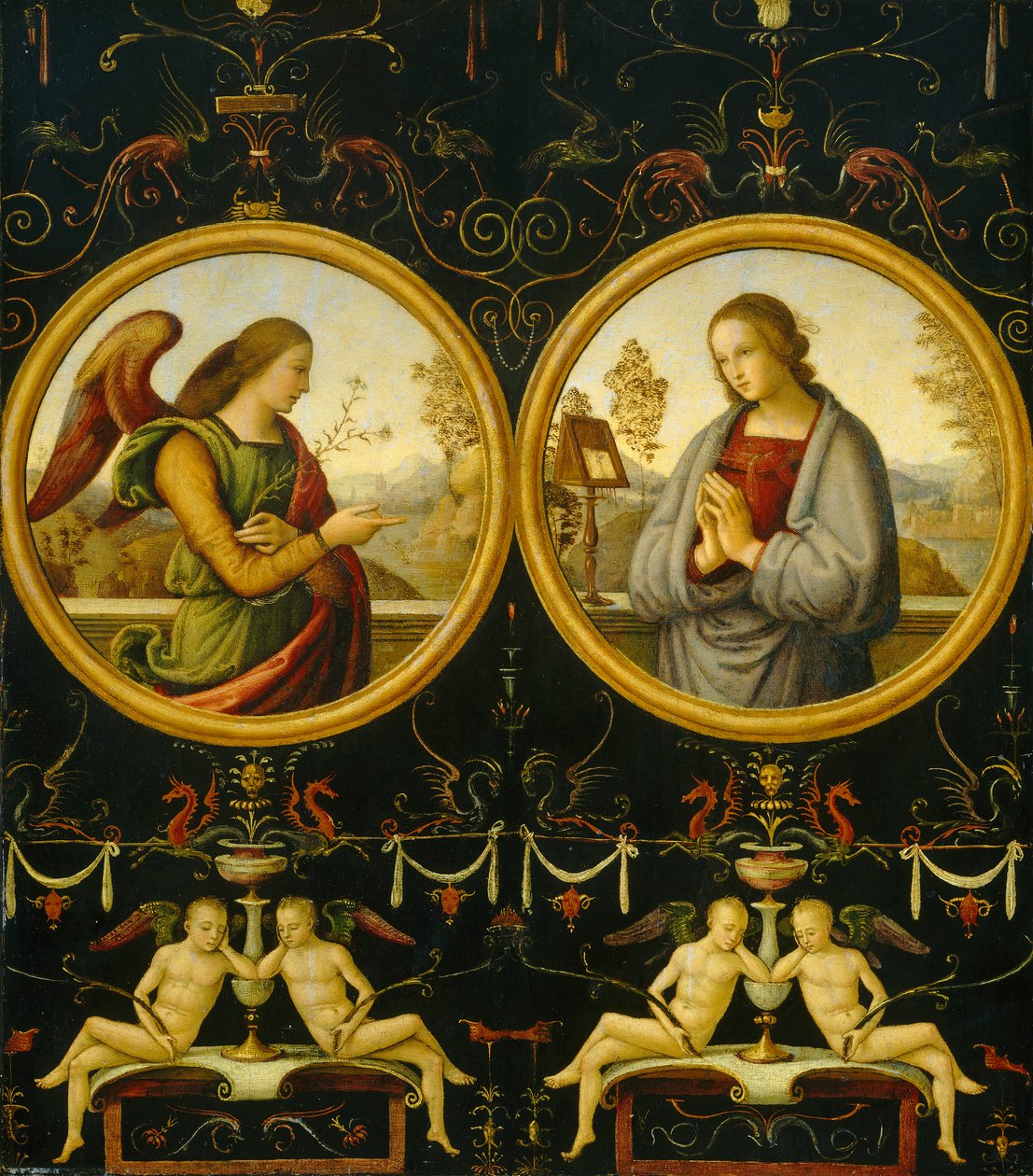 A Anunciação, 15101515 de Giannicola di Paolo