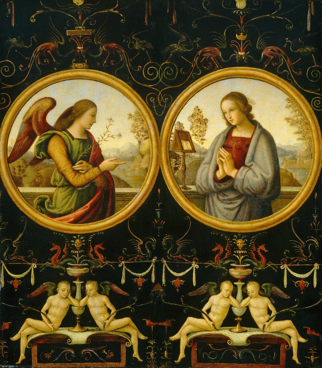 A Anunciação, 15101515. de Giannicola di Paolo