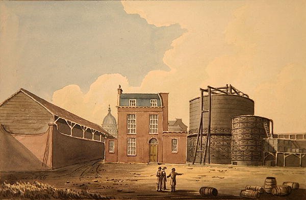 Vista da Phoenix Gas Works, Bankside de Gideon Yates