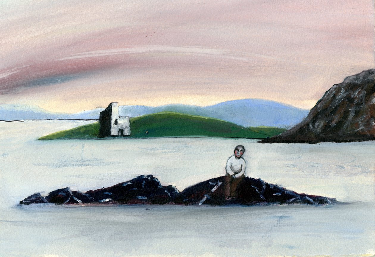 Estudo para uma viagem, 2003 (óleo sobre papel0 de Gigi Sudbury