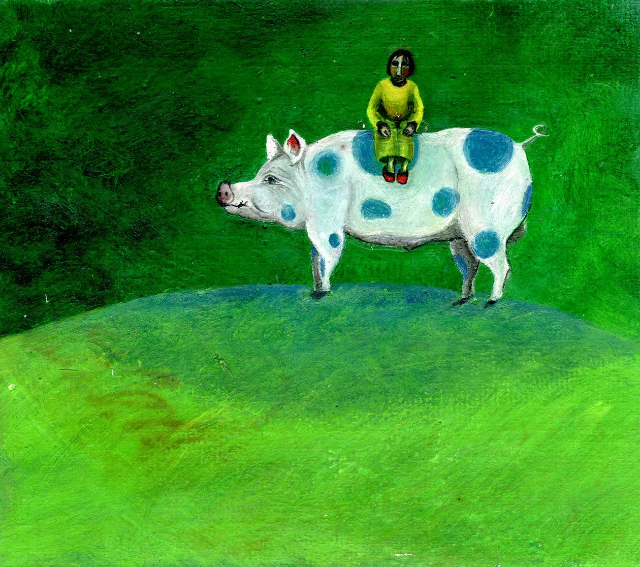 Meu Porco de Mancha Azul Me Levou Para Casa, 2003 de Gigi Sudbury