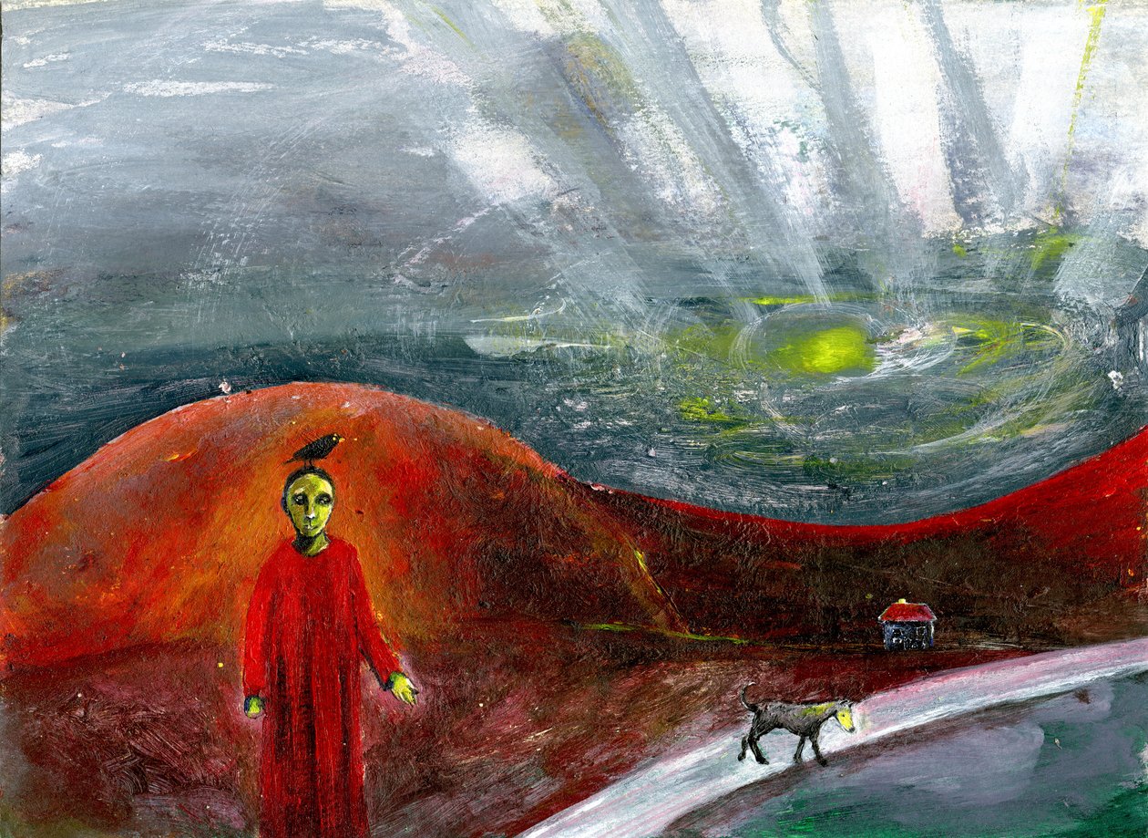 Cão Amarelo-enfrentado me leve em casa, 2005, de Gigi Sudbury
