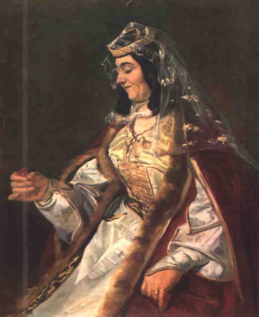 Mulher georgiana de Gigo Gabashvili