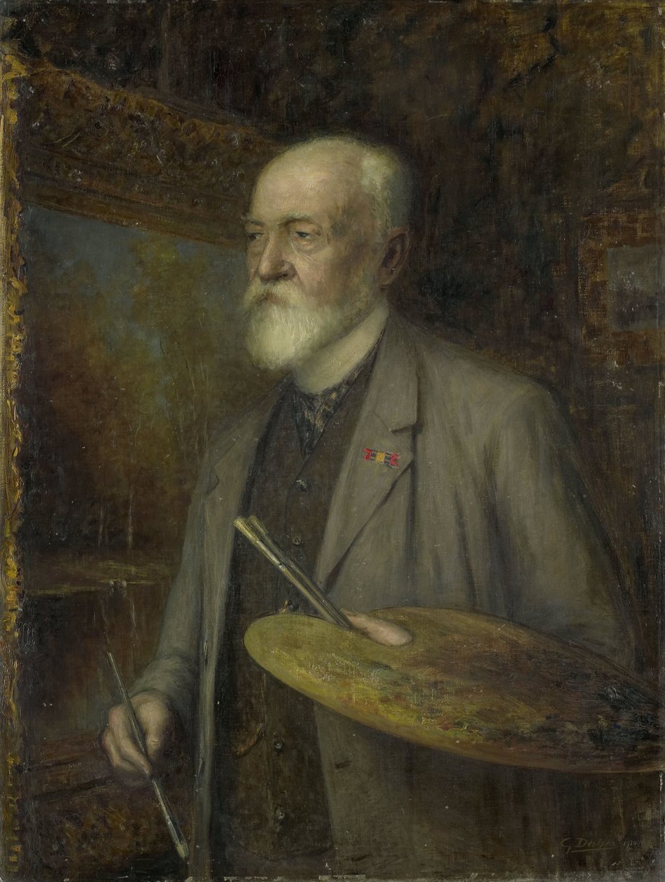 Johannes Gijsbert Vogel (1828-1915), Pintor de Gijsbertus Derksen