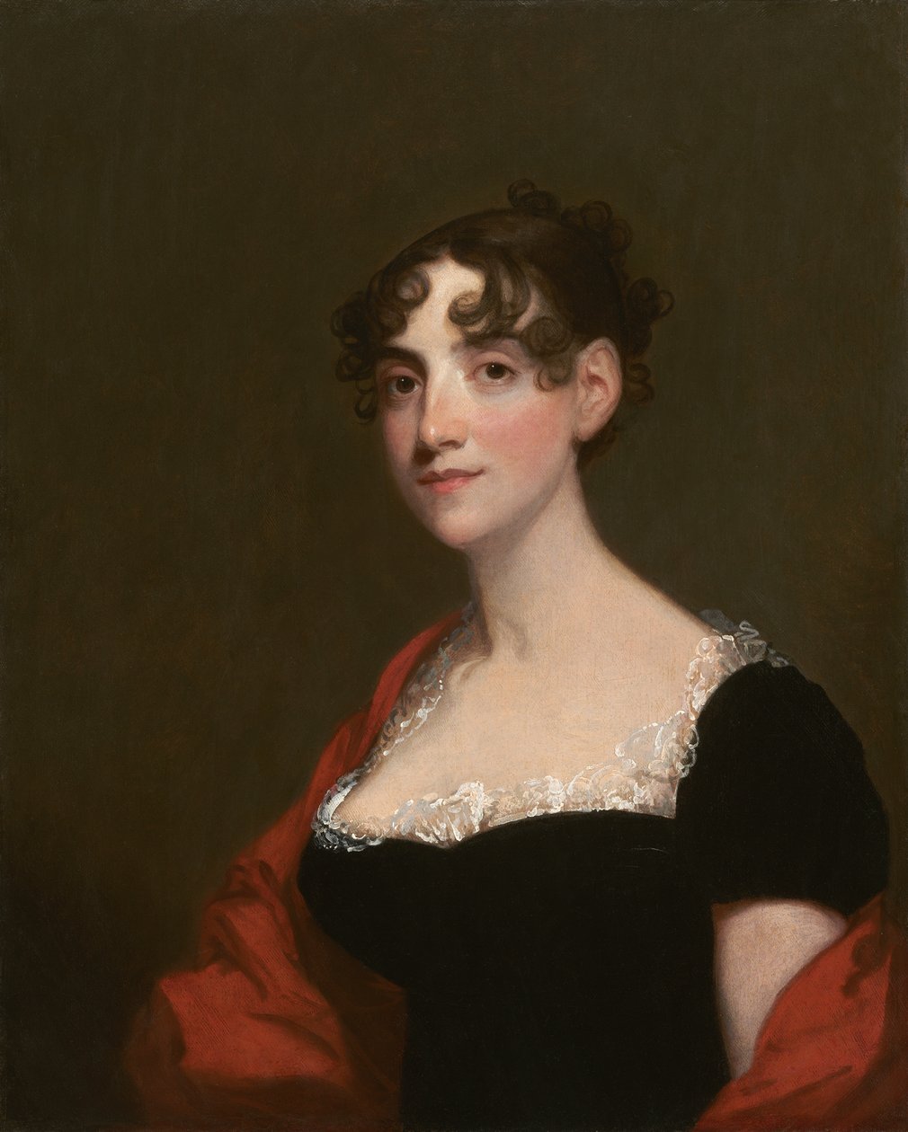 Ann Calvert Stuart Robinson (Sra. William Robinson), c.1804 (óleo sobre madeira) de Gilbert Stuart