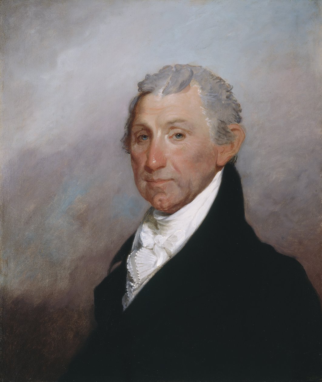 James Monroe, c.1817 (óleo sobre madeira) de Gilbert Stuart